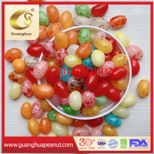 Sweet Jelly Beans with Various Color Mixed